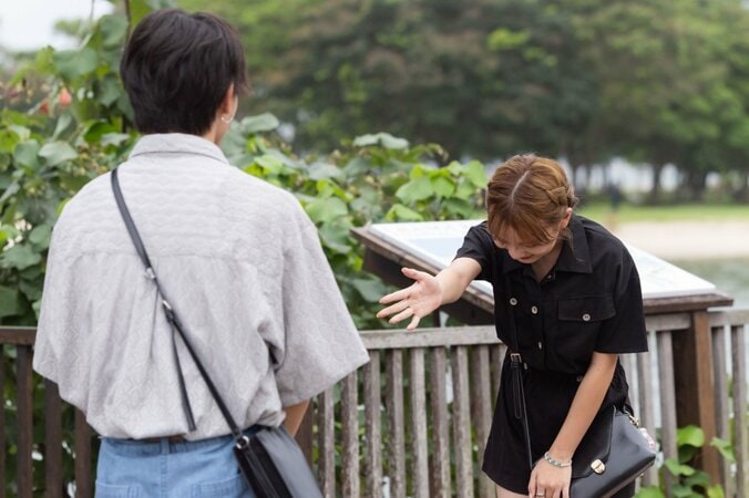 JCミスコン2022審査員特別賞の高1女子、『今日好き』オーディション時からずっと好きだったモテ男子についに告白！　震える手で「付き合ってください」夏休み編2023第5話 1枚目