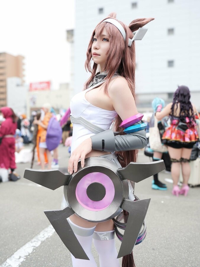 【写真・画像】『ウマ娘 プリティーダービー』ミホノブルボンコスプレ画像　1枚目