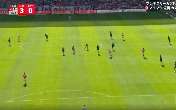 ワケわからん！ 佐野海舟、美しすぎる“ダイレクトループパス”炸裂「エグすぎる」「すげえな」衝撃の“高精度パス”にファン騒然「完全覚醒したな」 2枚目