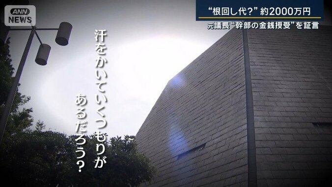 「汗をかいていくつもりが、あるんだろう？」