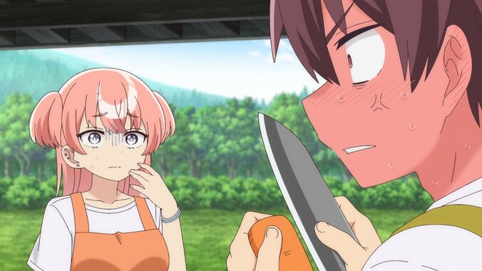 露天風呂で鉢合わせ!? 林間学校で急接近する2人…アニメ『よわよわ先生』第4話あらすじ・先行カット・WEB予告公開 4枚目