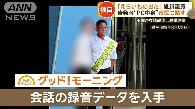 駅立ちでの市民との会話の内容