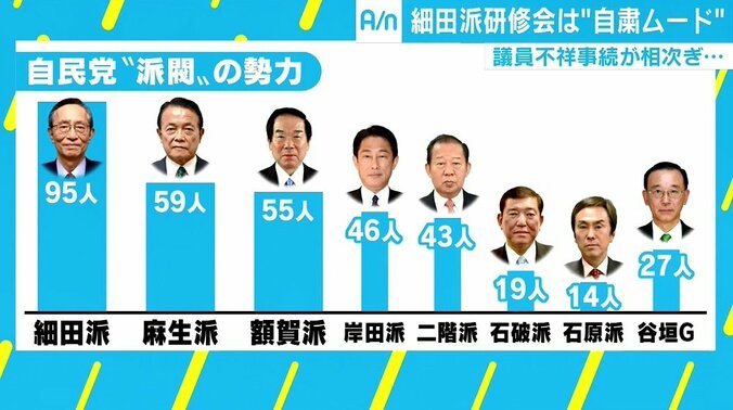 自民党内で弱体化する“派閥”の力、識者「民意を反映する回路が狭くなっている」 1枚目