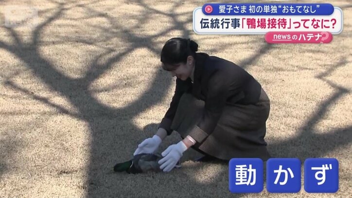  愛子さまが手を離しても…