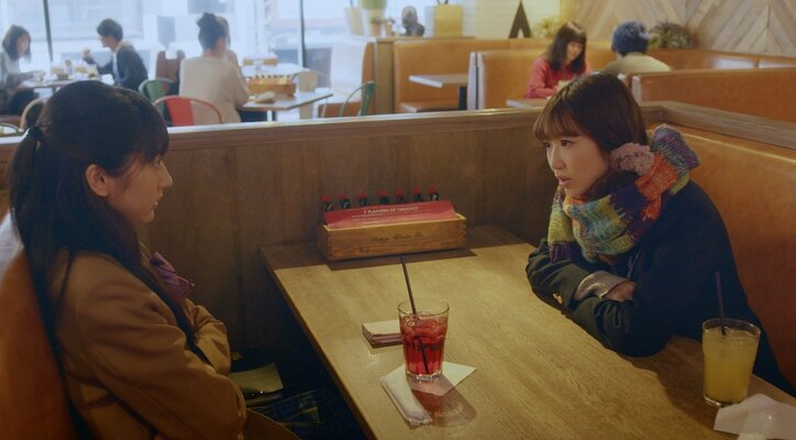 ふみの（武田玲奈）＆優（岡本夏美）が放課後ガールズトーク　可愛すぎる制服姿に反響