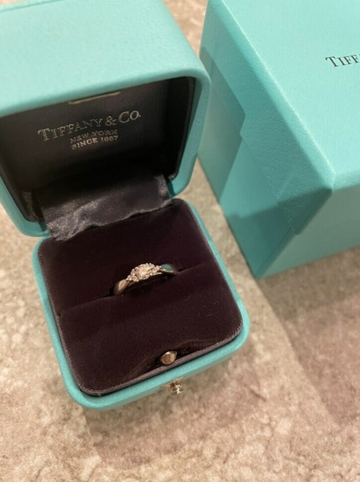 あいのり・桃、久しぶりにティファニーの婚約指輪を着用「テンション上がるなぁ」