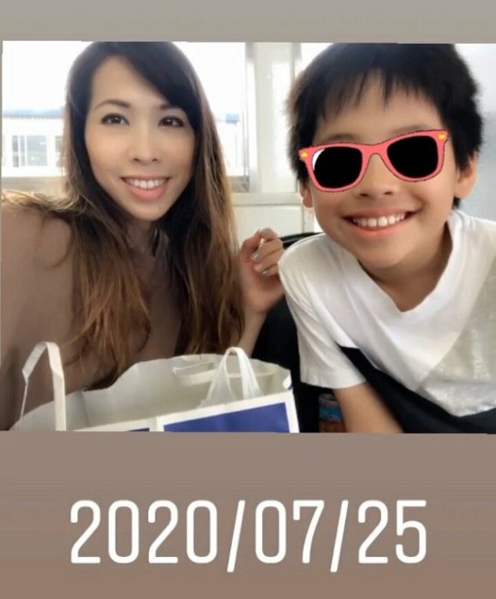 あいのり・おーせ、息子が元夫を訪ね一人旅「初めて新幹線に一人で」