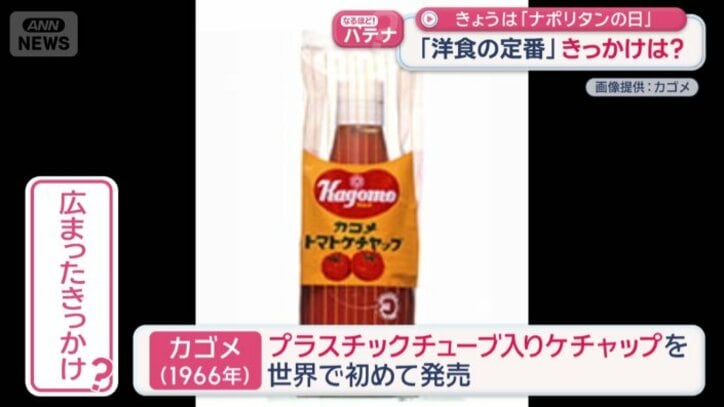 カゴメがチューブ入りケチャップを発売