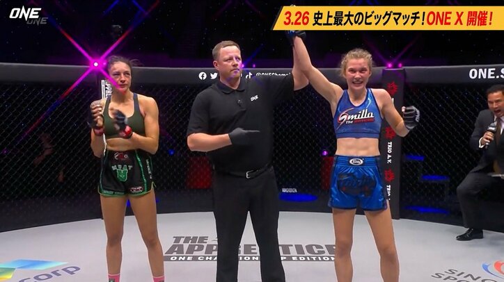 美女ファイター2人が“OFG”で壮絶な打撃戦「顔ボコボコなのに美人」衝撃展開に反響