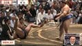 「吹っ飛びましたね」親方絶句…横綱の取組で衝撃結末 「こんなん交通事故やん」「160キロをふっ飛ばすパワー」ファン騒然