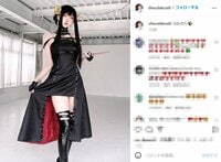 コスプレイヤー・しょこらが「SPY×FAMILY」ヨルを再現！美ボディ際立つショットにファン「リアルすぎる」「最高で最強」