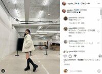 山本彩、美脚あらわなミニ丈ファッションを披露 「私服えぐ可愛い」「全力で可愛いって叫びました」と話題