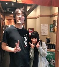 もえのあずき ジャイアント白田との合成感あふれる2ショット公開