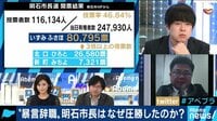 AbemaPrime - 企画 - 暴言辞職”明石市長が再選! 圧勝の裏に子育てママの支援? (19/03/18) | 動画視聴は【Abemaビデオ(AbemaTV)】