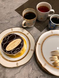 堀ちえみ『ケーキでお祝いです^ ^』