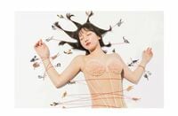 「この世界観とっても素敵」「セクシーすぎる」吉岡里帆、アート感あふれるガリバーショット公開