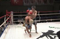 【映像】ALLスタンディングダウンの“珍”TKO決着