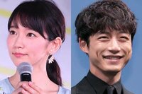 吉岡里帆&坂口健太郎、笑顔のハイタッチショットに反響「笑顔が似合う2人」「顔似てる」の声も