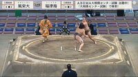 【映像】19歳力士の強烈ビンタが炸裂する瞬間