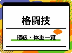 格闘技の階級・体重一覧！バンタムやライト級の違いと変更の影響