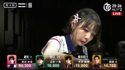 「顔別人みたい」美女雀士・岡田紗佳、最高スコアを狙った最終局面で見せたこともない“鬼の形相”ファンも「戦う顔してるな」／麻雀・Mリーグ