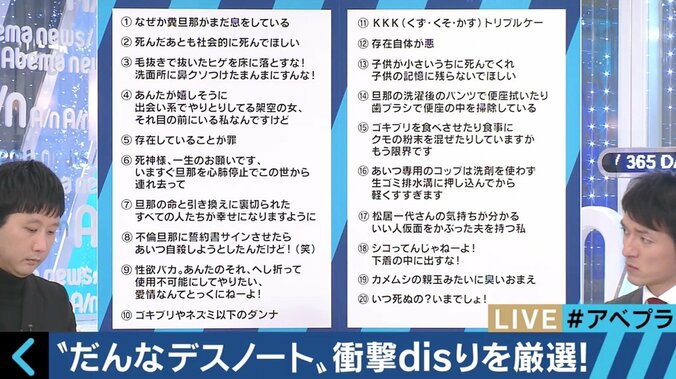 “恋愛結婚”は幻想！「いつ死ぬの？今でしょ？」…『だんなデス・ノート』に寄せられる夫への罵詈雑言 5枚目
