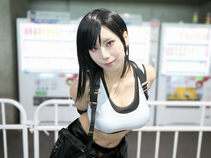 【写真・画像】『ファイナルファンタジーVII』ティファ・ロックハートコスプレ　2枚目