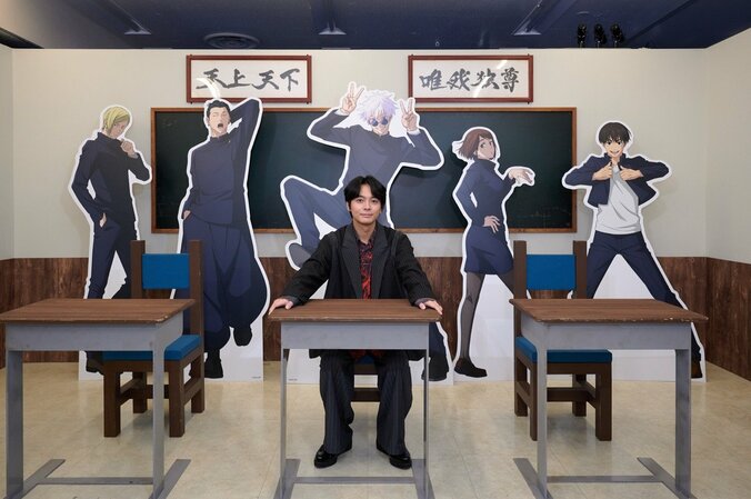 榎木淳弥のゲスト会見の様子