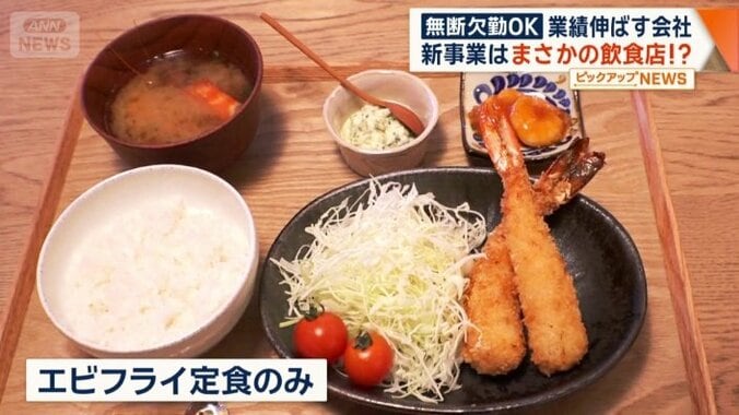 エビフライ定食