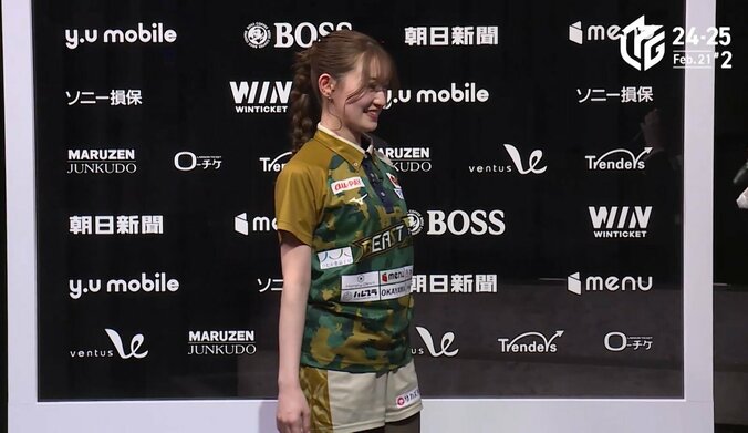 【写真・画像】元アイドル雀士・中田花奈、江頭2:50との約束果たす超絶シュールな“神降臨”ギャグ全力披露「やり切った！」「流石やねw」ファン絶賛／麻雀・Mリーグ　2枚目