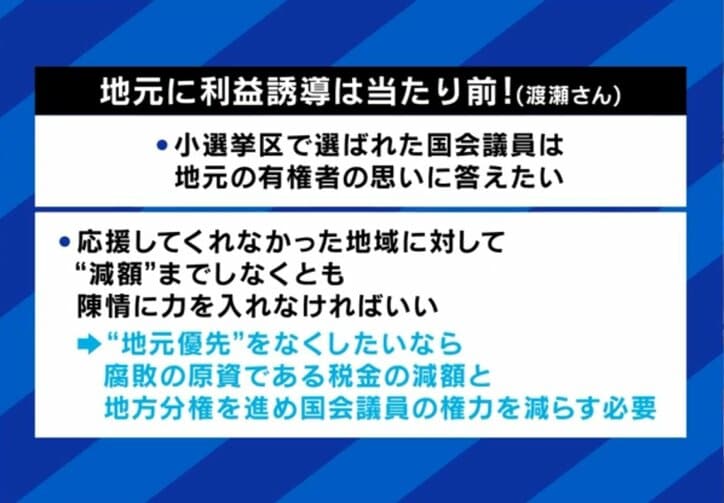 地元に利益誘導は当たり前？