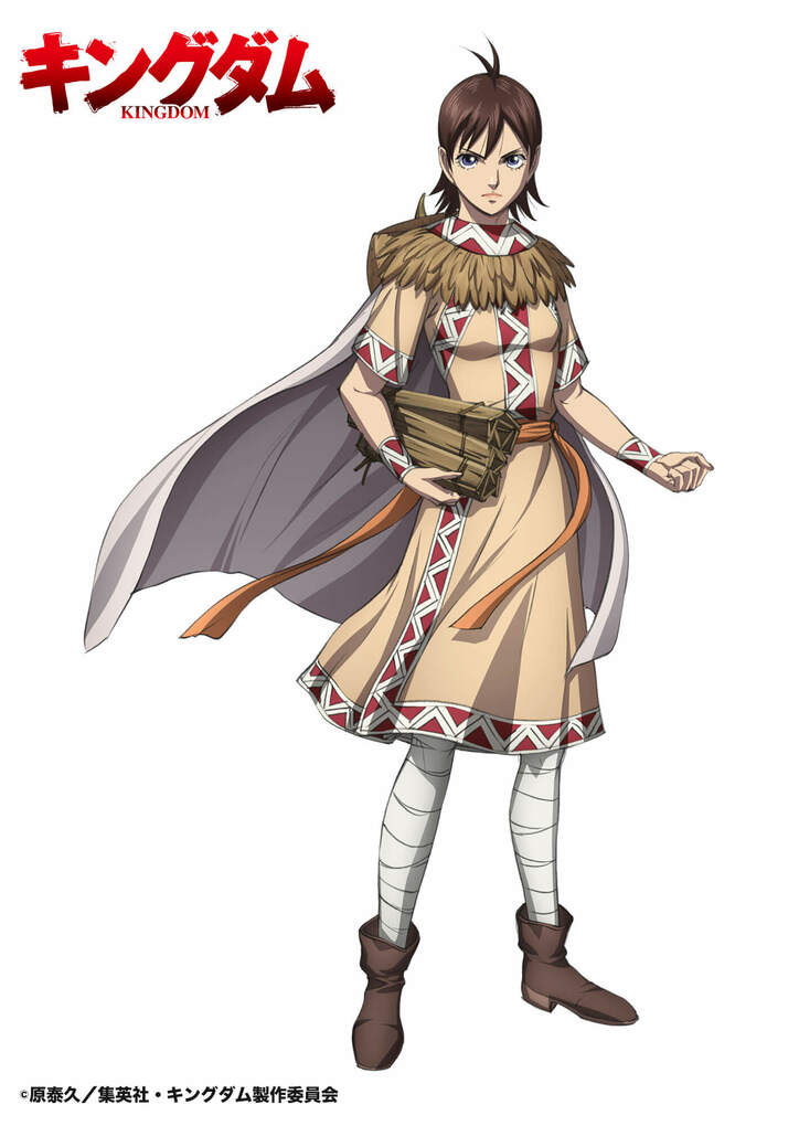 アニメ「キングダム」第5シリーズ、キービジュアル1弾（SIDE飛信隊）公開！信・河了貂・羌カイの描き下ろしビジュアルも