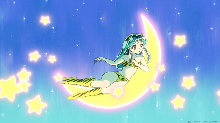 アニメ『うる星やつら』ラム、ED場面カット02