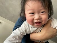 桃『胃腸炎から1週間、たろ復活！！！！』