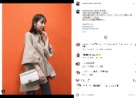佐々木希、甘めの私服コーデ披露 ガーリーなスタイルに「なに着ても素敵」「シンプルなのに可愛い」と悶絶の声