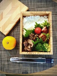 仁香『お久しぶりの息子弁当』