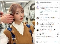 明日花キララのキュートなショートヘアスタイルにファン絶賛「べっぴんさん」「天使感増す最高」