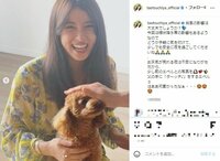 土屋太鳳の愛犬と戯れる姿にファン歓喜「自然な笑顔可愛い」「癒されました」