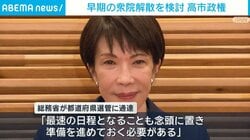 早期の衆院解散を検討 高市政権