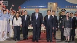 トランプ大統領が北京に到着　米中首脳会談へ　貿易・イラン情勢・台湾問題など議題か