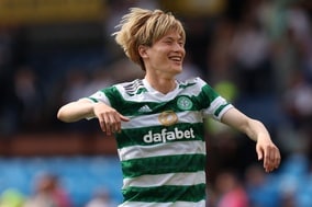 ハットトリック達成の古橋、セルティック同僚に感謝「仲間が良いパスを出してくれた」