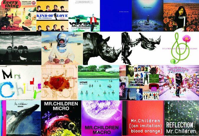 Mr.Children、デビュー記念日の“5月10日”に全シングル＆アルバムを配信スタート 1枚目