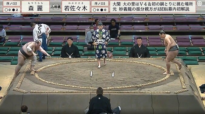 “土俵の妖精”こと森麗