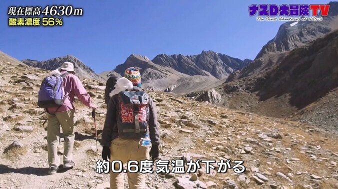 ナスD「酸素の量が少ない…」高山病の危険、夜はマイナス約15℃に 過酷すぎる“バガ・ラ峠越え” 4枚目