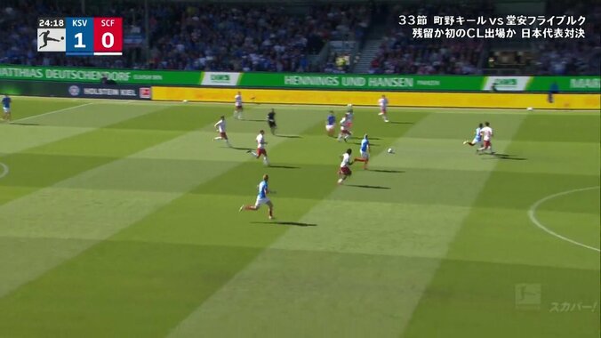 嘘だろ？町野修斗、堂安律をぶっちぎる超加速30mドリブル＆パーフェクトスルーパスでスーパーアシスト「天才」「とんでもないやろあのプレーは」 2枚目