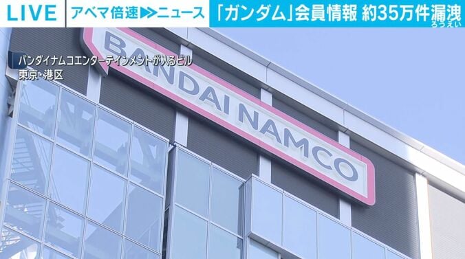 バンダイナムコエンターテインメントが入るビル
