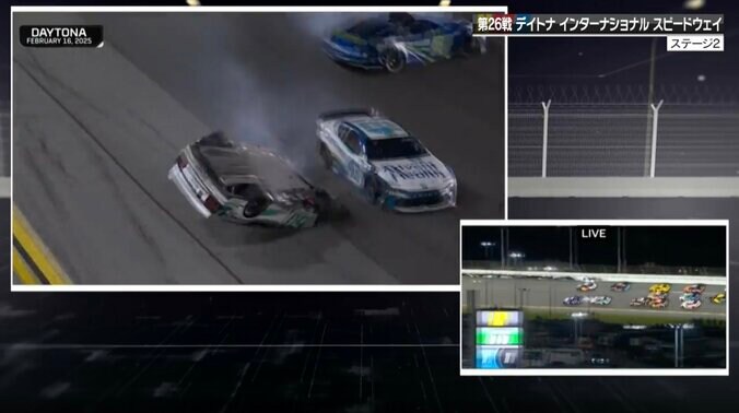 1.5tの重量マシンも「宙に浮いちゃう」 ストックカーの“とんでもクラッシュ”に再注目 安全性向上も「飛ぶ時は飛ぶ」と解説者 5枚目