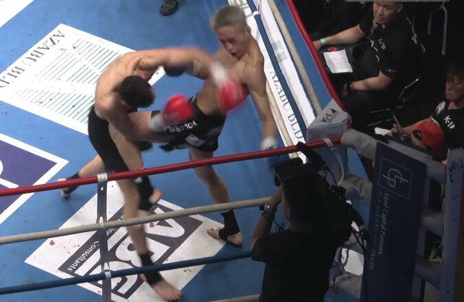 テンカオに戦慄カウンターで「一撃KO」