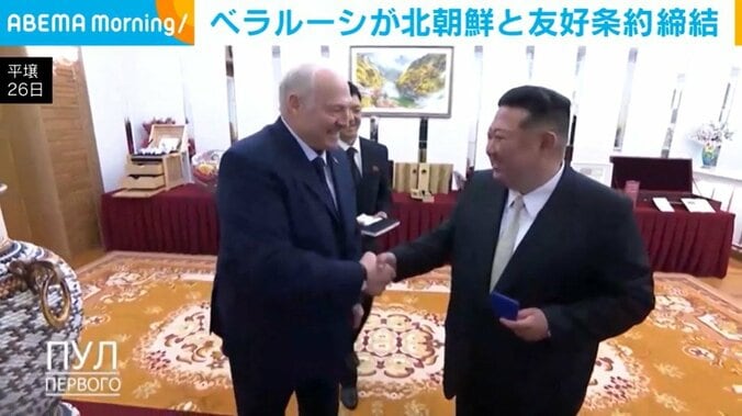ルカシェンコ大統領、金正恩総書記