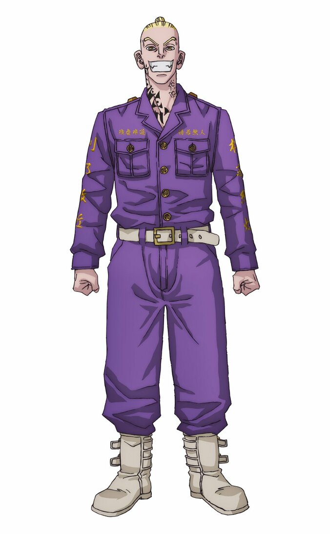 アニメ『東京リベンジャーズ』寺野南キャラビジュアル